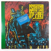 (중고LP) STREETS OF FIRE OST 1984년 발매 라이센스 (자켓 옆면 청테이핑 있음. 음반 사용감 있음)