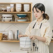 식기건조대 물빠짐 트레이 주방 싱크대 투명 접시 그릇 정리대, 투명 접시정리대B