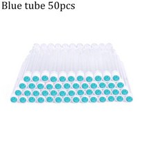 재사용 가능한 눈썹 브러쉬 튜브 일회용 속눈썹 교체 방진 스파클링 깨진 다이아몬드 메이크업, CN, Blue tube