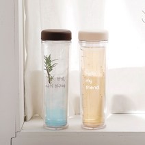 주문제작 병 보틀 플라스틱 텀블러 투명 마이 트라이탄 물병, 그린