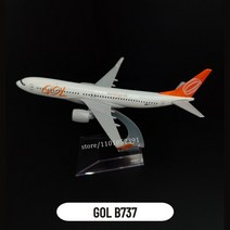 비행기모형 스케일 1400 금속 항공기 모델 04.FLY 에미리트 A380 비행 항공사 복제 항공 비행기 소년용 미니어처, [26] 73.GOL B737