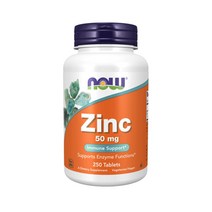 나우푸드 아연 50mg 250개입