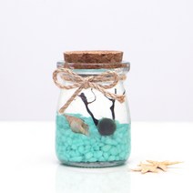 그린테라피 푸딩병 전구병 마리모세트, 청록, 1개