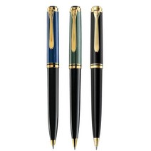 PELIKAN 펠리칸 볼펜 K800 (블랙 녹색 청색), 청색