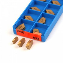 SP200 SP300 SP400 NC3030 슬롯 카바이드 인서트 CNC CNC 공구, SP300 NC3030, 10 pcs (1 box)