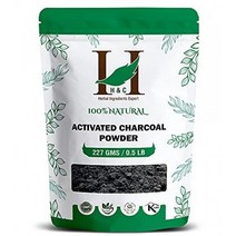 Hampc Herbal Expert Natural Activated Charcoal Powder 100% 프리미엄 한방 성분 전문가 천연 활성탄 분말 227gm 피부 디톡스
