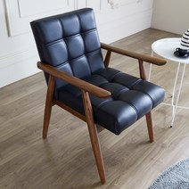 카페암체어(1인용), 그레이 pu