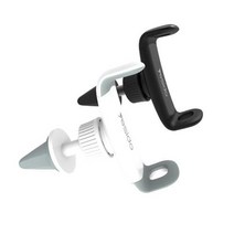 아반떼 K5 회전편한 에어컨 핸드폰 거치대 차량용, 블랙, 1개