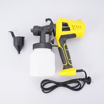 동력분무기 500W 전기 스프레이 건 800ml 가정용 페인트 분무기 유량 제어 쉬운 핸드 헬드 페인팅 DIY 홈, [01] yellow, [02] EU 플매트 카펫 매트 카펫 러그