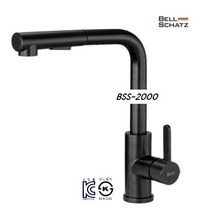 주방 기역자수전 / 고급형 베르사츠 BSS-2000 (블랙), 1개