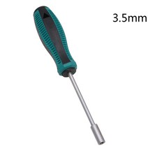 금속 소켓 드라이버 렌치 스크루 육각 너트 키 수공구 3mm-8mm 배송, 02 3.5mm