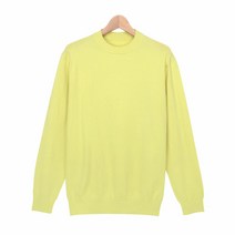 [KT알파쇼핑]스콰즈 니트 SRE019 12COLOR 여자 라운드 긴팔 무지 티셔츠