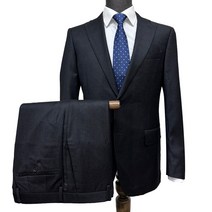 마에스트로 동절 그레이 멜란지 울혼방 정장세트 D052G3