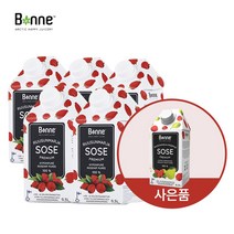 본네 프리미엄 로즈힙 퓨레 주스 500mL 5개입+로즈힙 배퓨레 1팩 본품