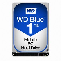 WD 1TB MOBILE BLUE WD10SPZX (SATA3/5400/128M/노트북용)