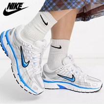 나이키 P-6000 여자 운동화 화이트 블루 실버