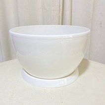 청년농부 원형플라33 (플라스틱화분 원형화분 기본화분 화이트화분 가벼운화분)