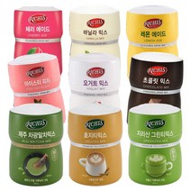 리치스 카페파우더 레몬 요거트믹스 체리 아이스티피치 제주차광말차 그린티 호지티 바닐라 초콜릿 에이드 믹스 대량주문 가정용 업소용 카페음료, 리치스 요거트믹스 520g 6개
