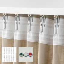 이케아 커튼고리 실버, 커튼고리20P +DASHY행주1개