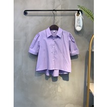 씨샵인더룸 / 스밍 언발 퍼프 카라 반팔 셔츠 3color