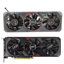 CPU 5600rg asrock amd radeon rx 5600 xt 팬텀 게이밍 팬, 없음, 검은색