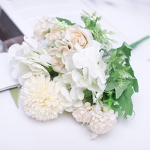 퐁퐁 국화 부쉬 조화 도매, 03_민트