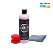 사은품증정 AD 오토브라이트 체리 글레이즈 AIO 광택증진제 500ml ＋ 오토워시 원형어플 레드＋다용도타월