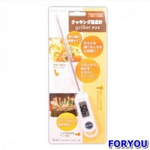 ForU524 조리용온도계 화이트 측정기 탐침 식품 제빵 표준, 상세페이지 참조