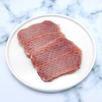 국내산 무항생제 한돈 돼지 냉장 등심 돈까스용 300g