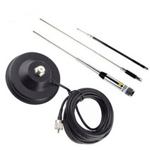 HH-9000 모바일 안테나 쿼드 밴드 29.6/50.5/144/435MHz 클립 마운트 RB-400 + 5M 케이블 TYT TH-9800 KT-7900D 자동차 라디오, 협력사, HH9000-Base