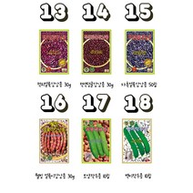 강낭콩 완두콩 작두콩 서리태콩 콩 씨 콩 씨앗 잡곡씨앗, 1개