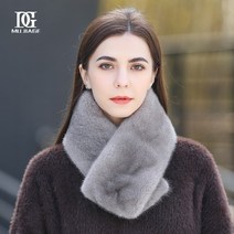 고급밍크 머플러 여 겨울 수입 밍크털 통밍크 두꺼운 밍크 목도리 빅퍼 넥워머