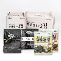 무안 햇 프리미엄 곱창김 / 돌김 생 재래김 구운김 조미김, 곱창돌김 재래김 100매