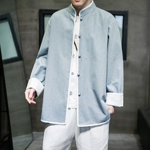 자켓코트 2023 봄 여름 차이나 남성의류 면린넨 공연복 중국전통의상 빅사이즈 C229Y658P80 4994143444