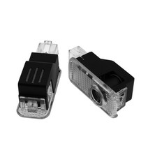 자동차인테리어조명 LED 자동차 도어 로고 a udi A3 8V V8 8P 8L A4 B5 B6 B7 B8 B9 A5 8 T A6 C5 C6 C7 C8, 02 A-u-di no circle