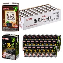 삼육식품 검은콩칼슘 검은콩 호두와아몬드 세트, 48개, 140ml