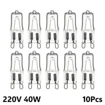 LED 조명 바 10pcs G9 에코 할로겐 전구 220V 20W / 25W 40W 60W 캡슐 LED 램프 삽입 된 구슬 크리스탈, 한개옵션1, 03 40W