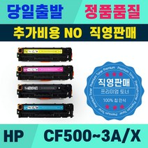 HP CF500A CF500X M254 M280 M281DN M281DW 재생토너, 1개, CF500A검정-표준용량[1400매]