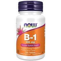 NOW 비타민 B 100mg 100정121698