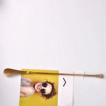 빈티지 인도 구두 주걱 황동 엔틱 신발주걱, 단일사이즈, J