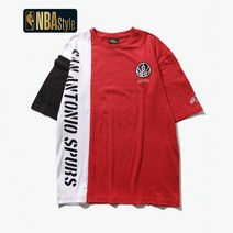 트레이닝반팔티티셔츠 NBASTYLE 운동 트렌드 스퍼대 이니셜 남성 같은스타일 t셔츠 1989930738