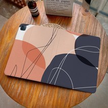 ebook리더기 이북 북 전자책 단말기 전자북심미적 라인 오버랩 컬러 ipad 케이스 에어 4 아이패드 프로 11 2020 10.5 펜슬 홀더 8 7 세대 12.9 미니 5 6, 02 02, 06 iPad mini 4 5