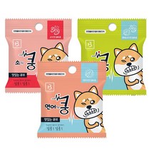 브리더랩 한입에 쿵 맛있는 큐브 간식, 쿵간식 혼합 15개(맛별5개)