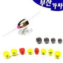 부산가자낚시-순간수중찌 세라믹 우레탄 수중찌 봉돌, 4B