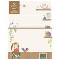 후루카와 포레스트카페 편지지 아날로그감성