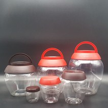 단지 항아리 김치통 양념통 반찬통 젓갈통 고추장통 페트용기, 1개