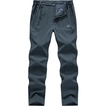 일본 몽벨 캠핑 montbell YSENTO 가을 겨울용 등산 팬츠 맨즈 아웃도어 롱 방수 뒤 기모 두꺼운 통기 방한, 07 62-01 그레이_02 L