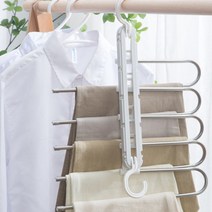 바지걸이 5단 공간활용 접이식, 1, 본상품선택, 본상품선택