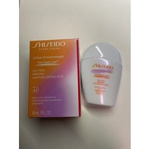 선크림 NIB 시세이도 도시 환경 선 듀얼 케어 SPF 42, 30ml