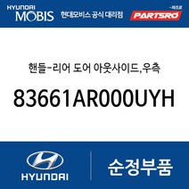 핸들-리어 도어 아웃사이드 우측 (83661AR000UYH) 제네시스 GV70 제네시스 GV70 전기차